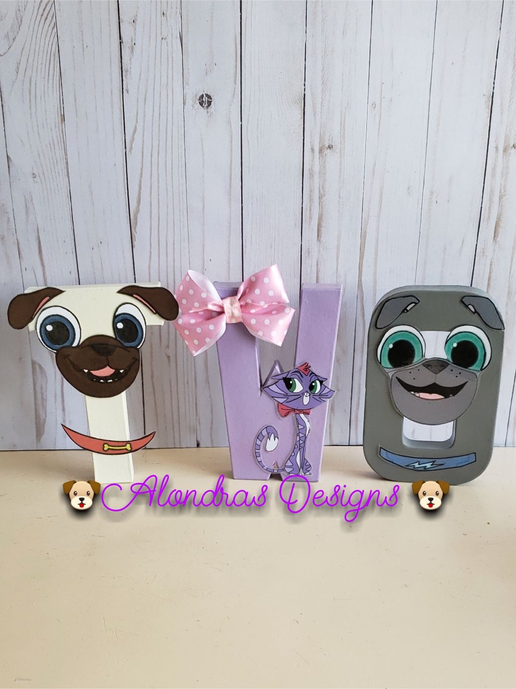Puppy Dog Pals LettersREAD DESCRIPTION