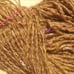 Long ash brown knotty hair extensions