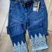 DUCHESS JEANS, Colombian Butt Lifter Denim Capri Levantacola SIZE 7/8 US