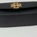 Tory Burch black leather mini crossbody bag handbag purse womens gift