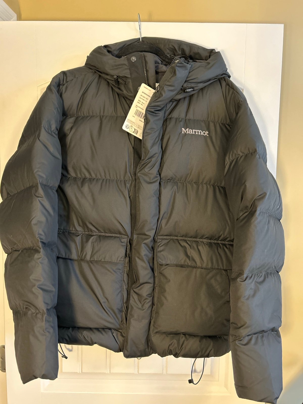 MARMOT Men's Stockholm Jacket - 700-Fill Down Puffer with Hood SIZE L