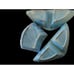 MCM Atomic Splash Blue & Gold Marcia of California Ceramic Serving Dishes (3)