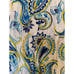 Tolani Diana Deep V-neck Paisley Print Dress White, Blue Size S