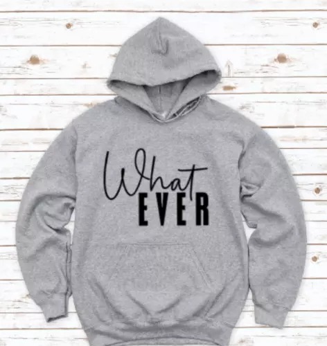 Gray Unisex Hoodie Hoodie