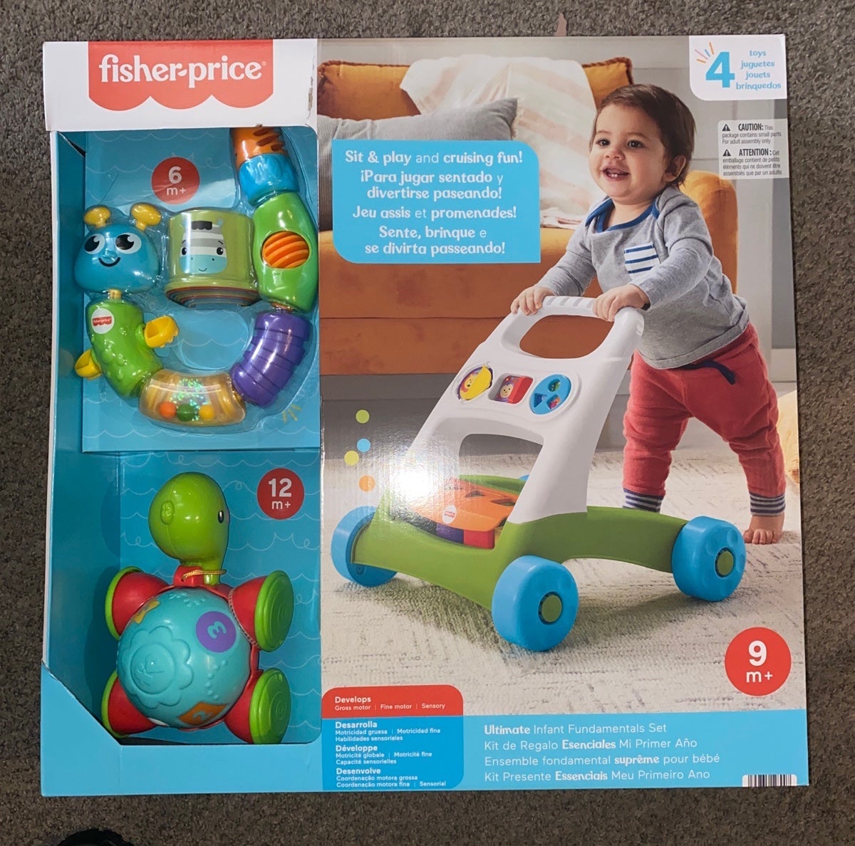 Brand new fisher price sit and play