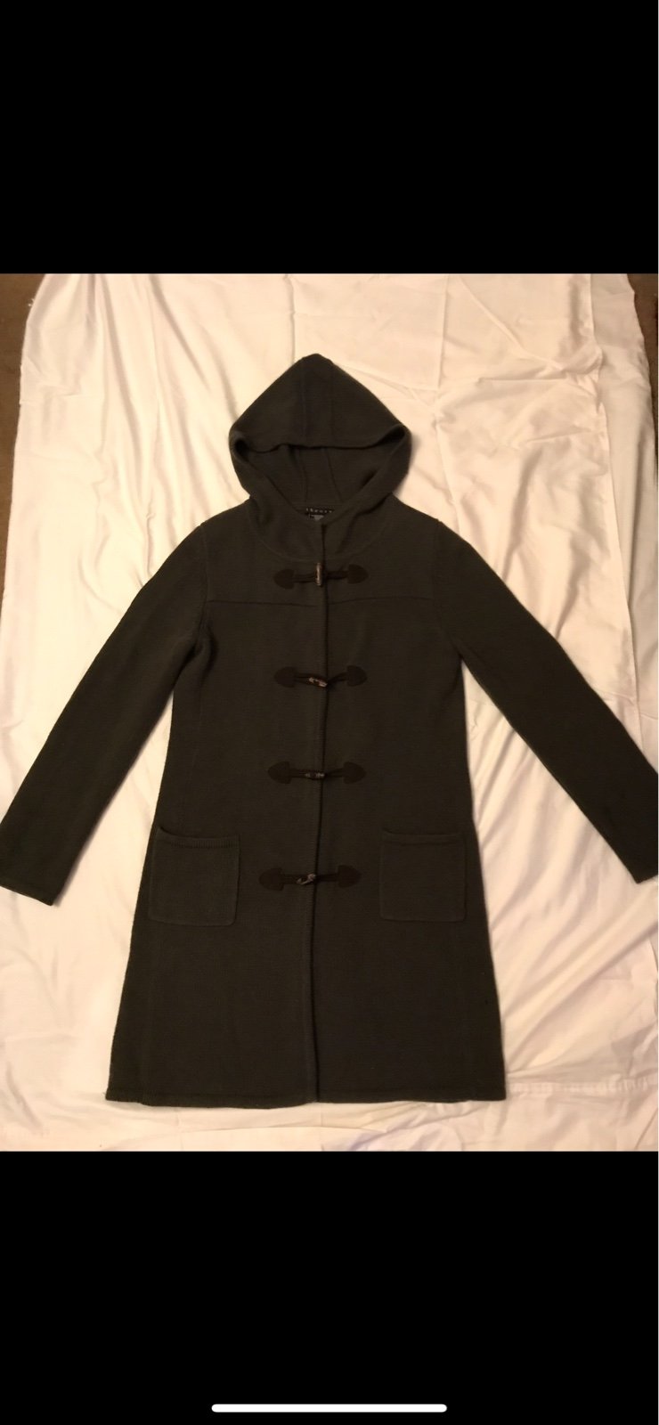 Theory Long Wool Cashmere Coat