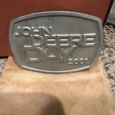 Vintage John Deere Belt Buckle