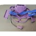 Vintage Radio Shack Space Voice Mask Only Purple 80s Toy Tested Works RARE