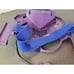 Vintage Radio Shack Space Voice Mask Only Purple 80s Toy Tested Works RARE
