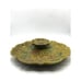 Gorgeous Mid Century Avocado Fruit Chip and Dip Platter Great For Entertainment