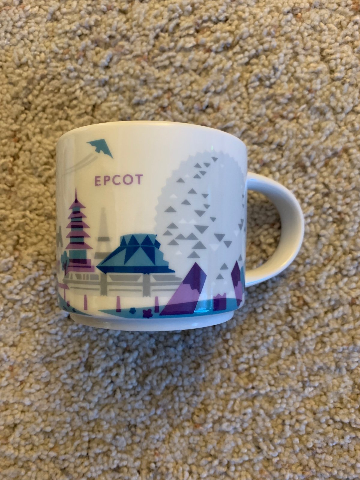 Starbucks You Are Here Mug Disney Epcot v2