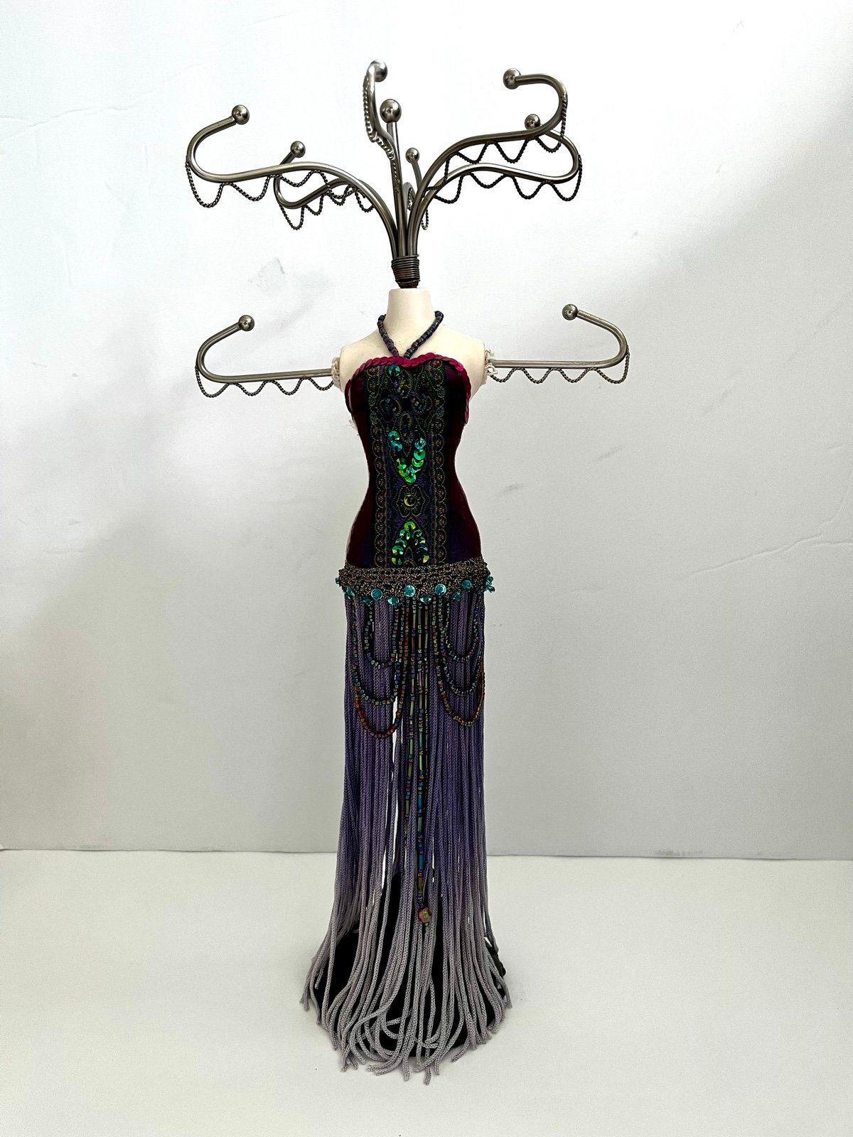 Woman figure jewelry organizer by S. S. Sarna