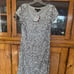 Adrianna Papell Sequin silver dress sz 6 199