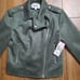 Ladies Suede Moto Jacket