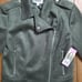 Ladies Suede Moto Jacket