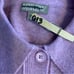 J.Crew Collared Polo Sweater in Supersoft Yarn Heather Heliotrope size medium