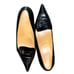 Authentic Hermes Black Pointed Toe Kitten Heel Pumps size 41