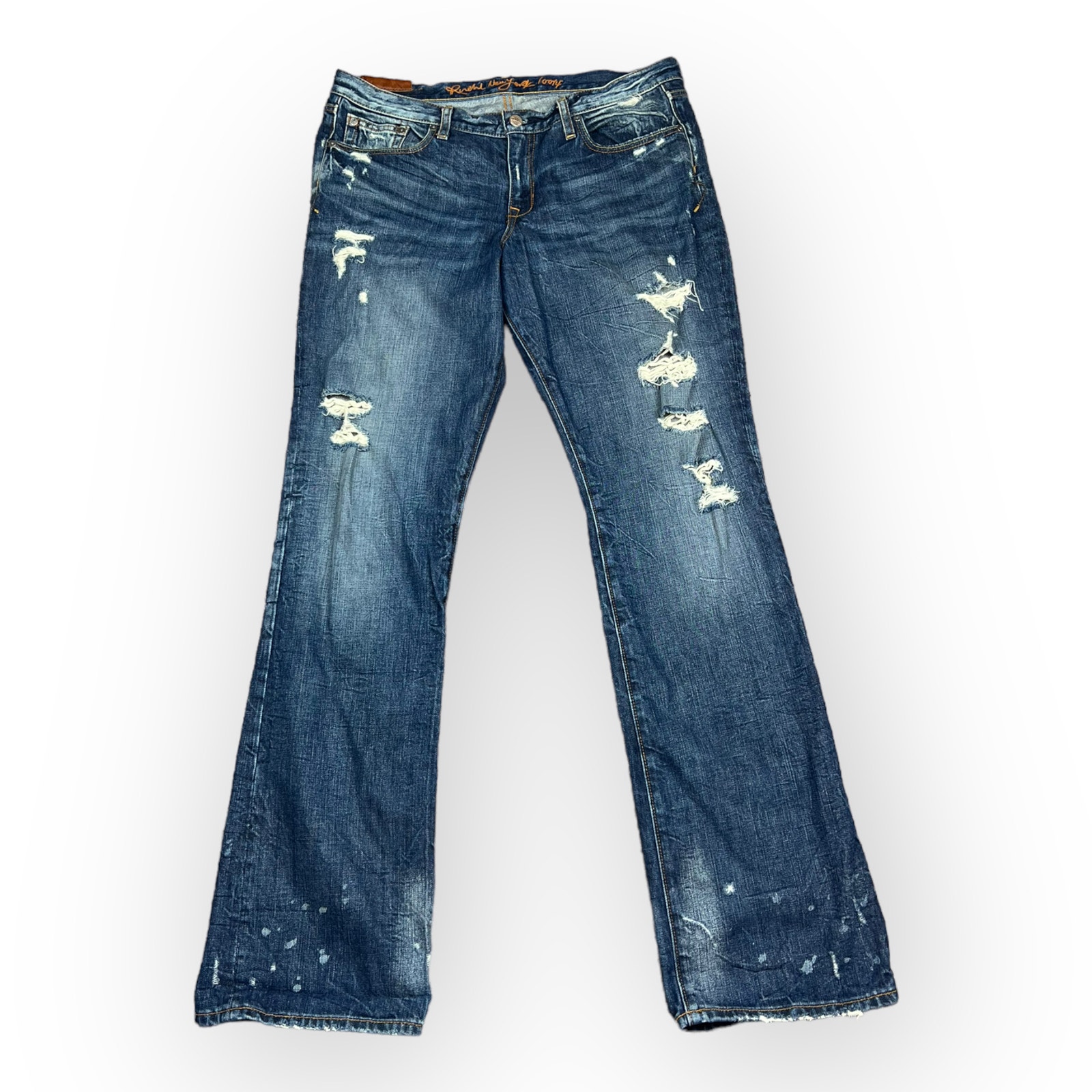Ruehl No. 925 | Vintage Distressed Splatter Medium Wash