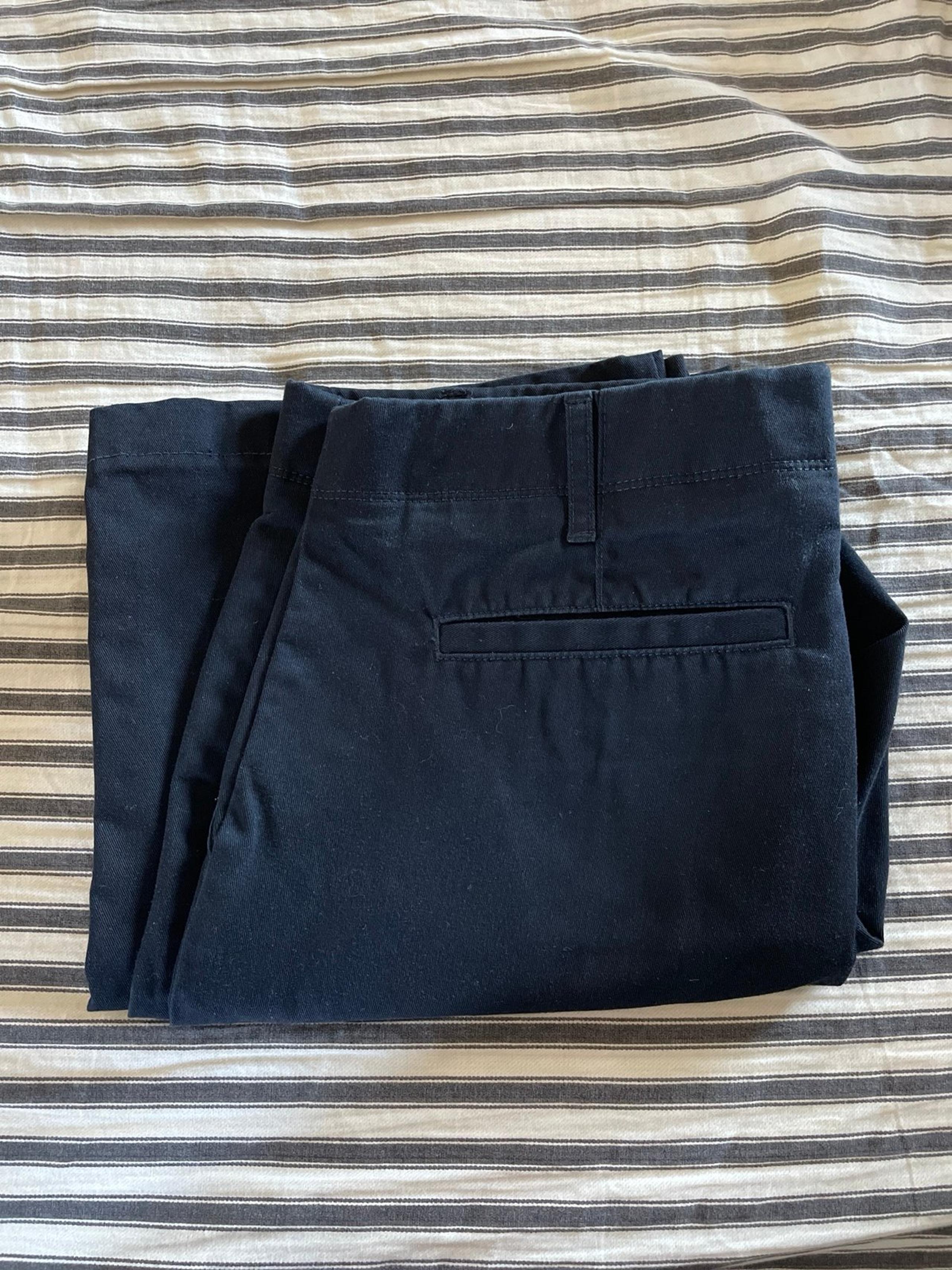 Black Dress Pants Womens Size 8 Pockets NEW NWT Land’s End Office Wear
