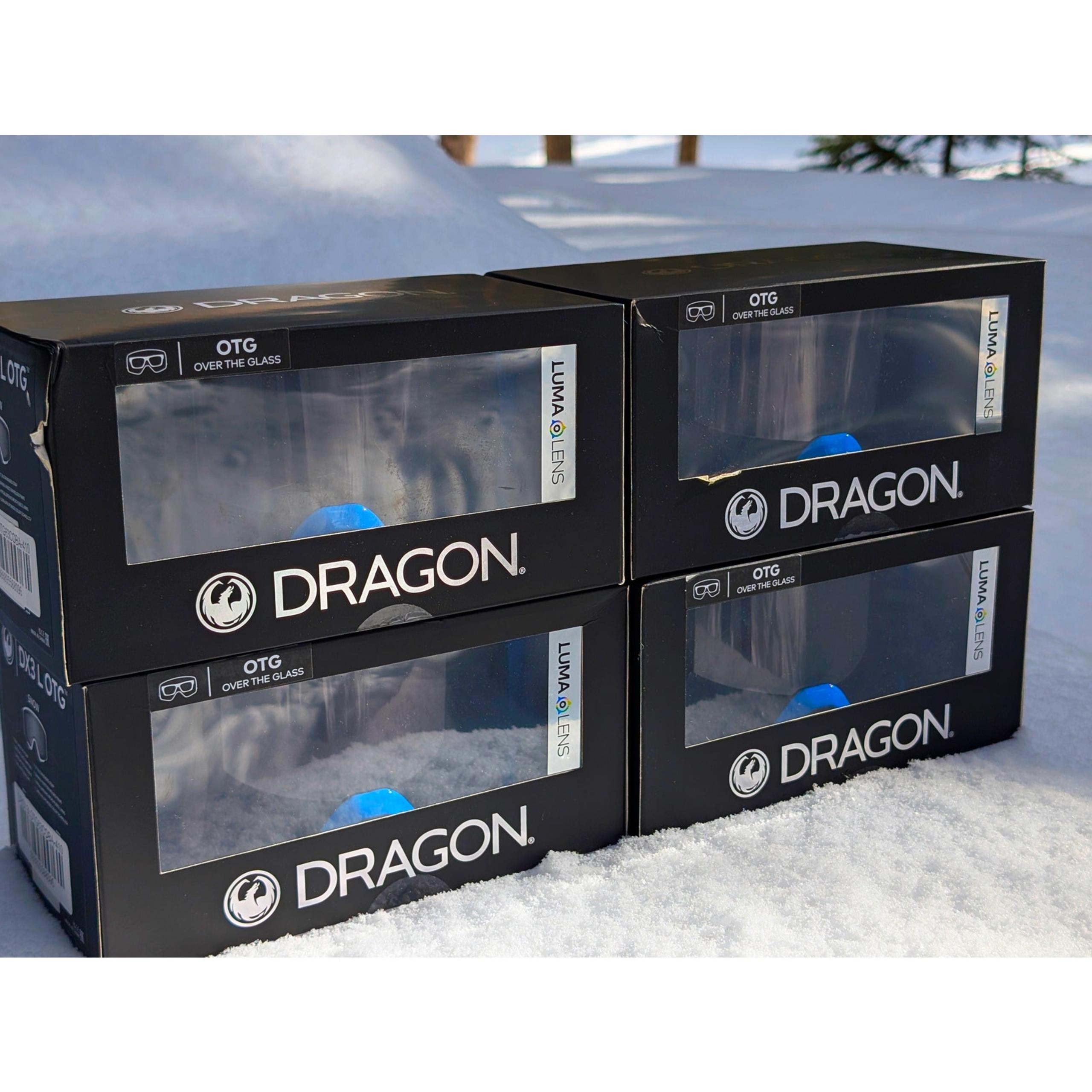 Dragon Alliance DX3 L OTG Luma Lens Snow Goggles Adult Goggles Ski