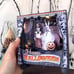 Halloween diorama , Fall decor for home, Vintage photo art print, Collage art, s