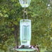 Kingsyard Glass Hummingbird Feeder for Outdoors Wild Bird Feeder with 6 Feeding