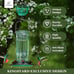 Kingsyard Glass Hummingbird Feeder for Outdoors Wild Bird Feeder with 6 Feeding