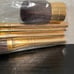 [ Set of 5 ] BareMinerals Brushes Face Eyes Liner Cheek Makeup Gold Applicators