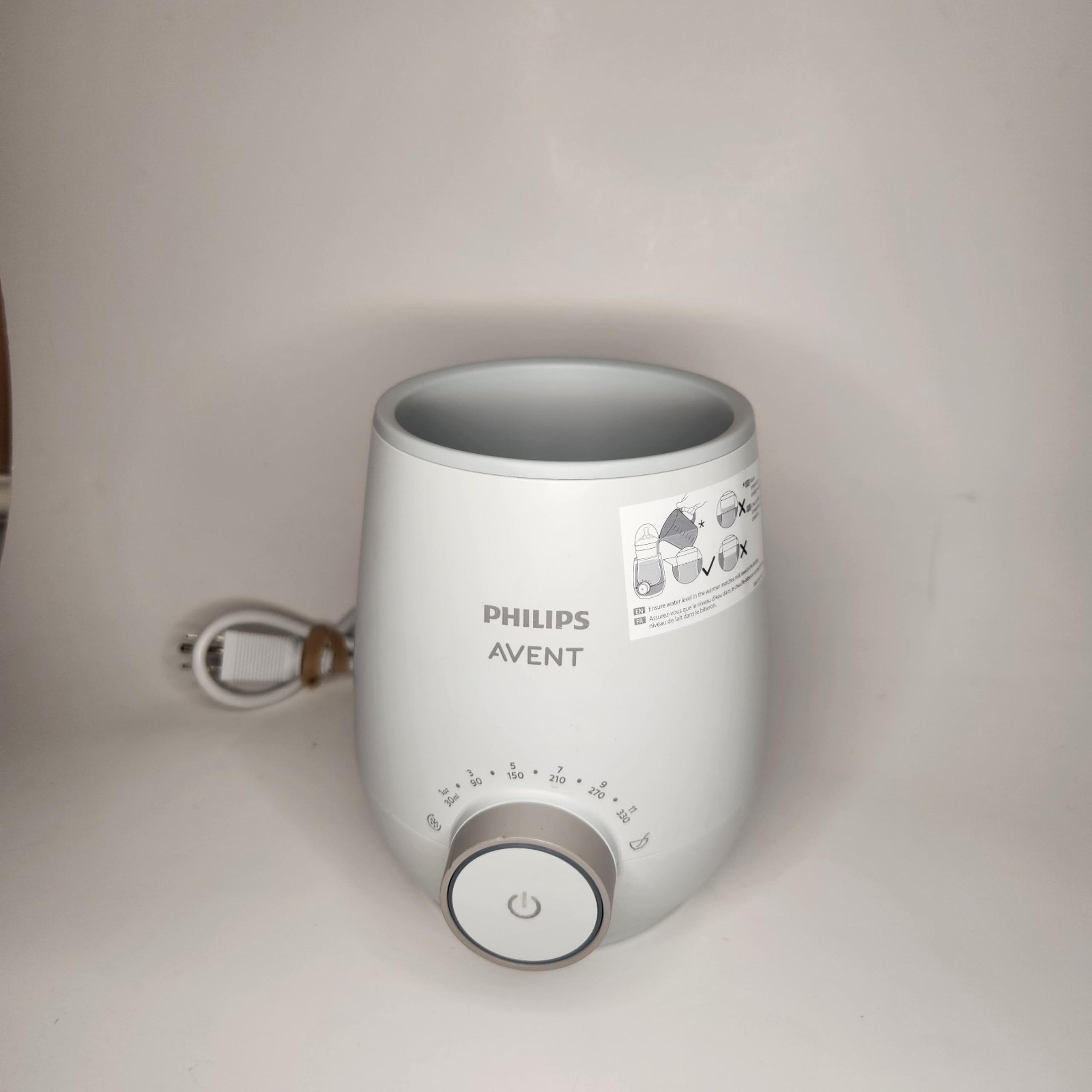Philips Avent SCF358/00 White Automatic Shut-off Premium Fast Baby Bottle Warmer