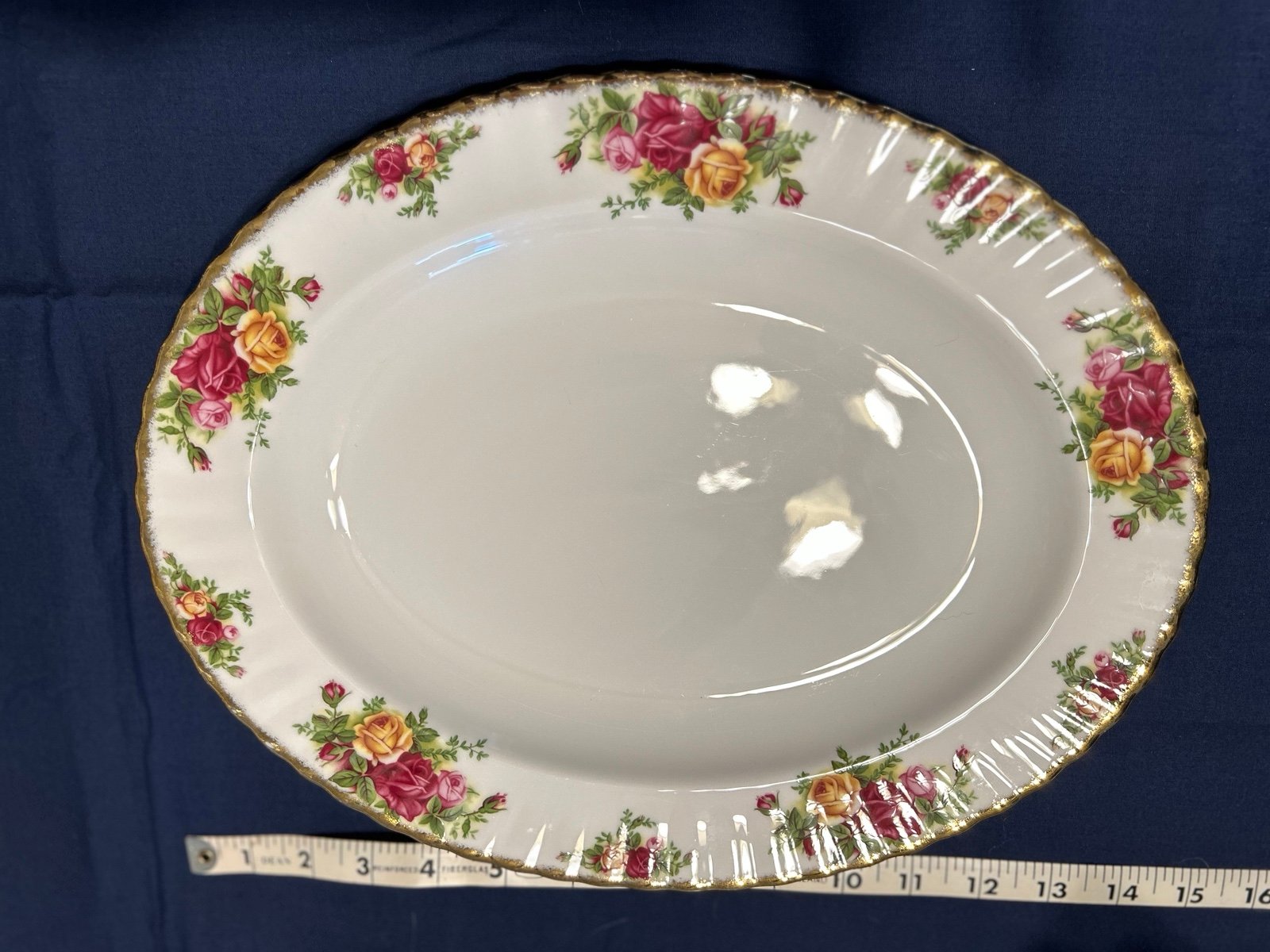Royal Albert Old Country Roses Oval Serving Platter