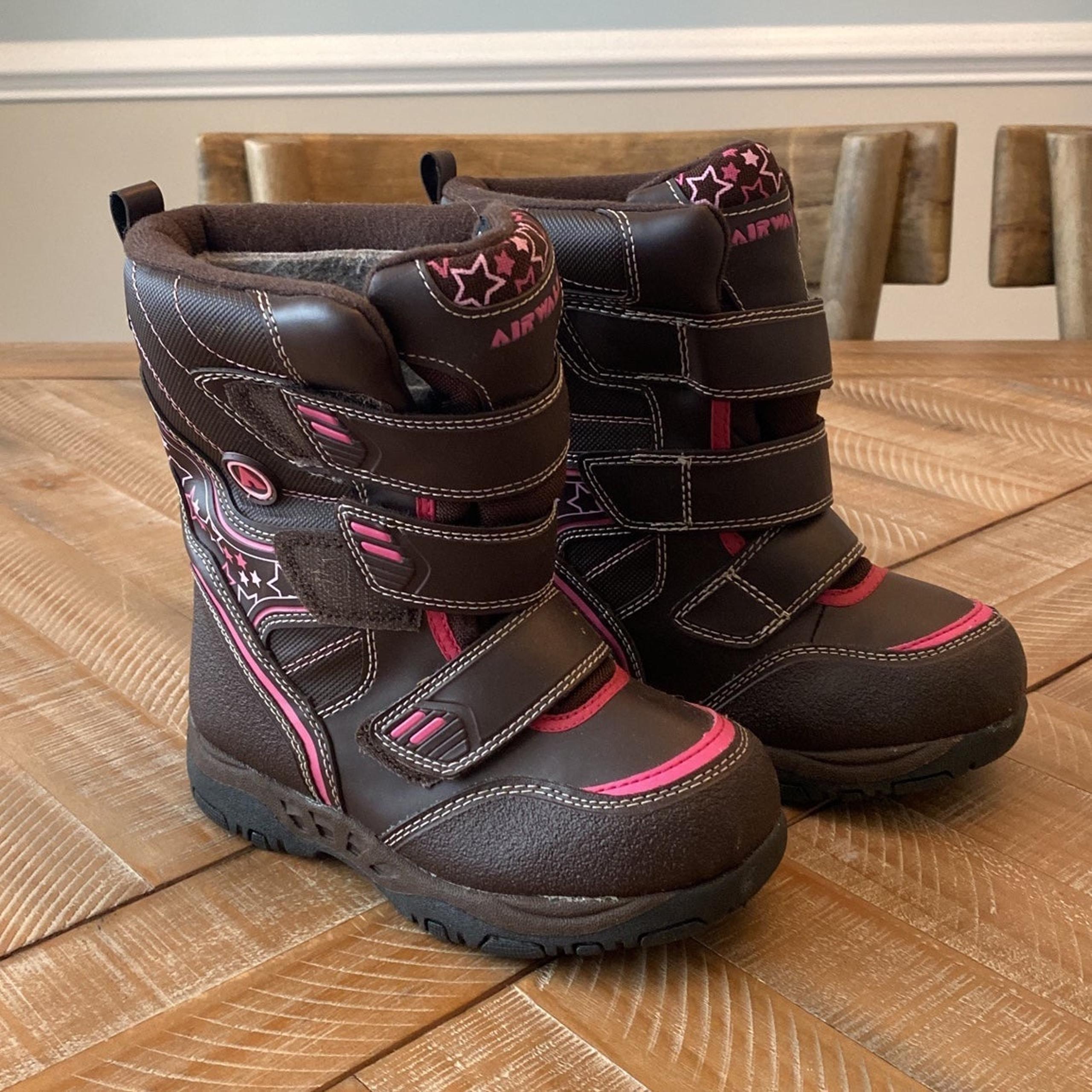 Girls Airwalk Thermolite Snow Boots 10