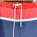 Vineyard Vines Mens Board Shorts Size 36 Vitet Stripe Swim Surf Beach Patriotic