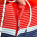 Vineyard Vines Mens Board Shorts Size 36 Vitet Stripe Swim Surf Beach Patriotic