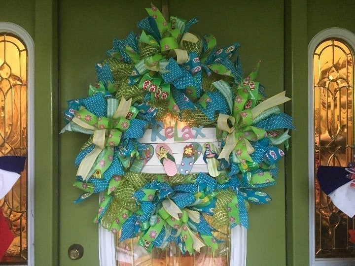 Wreathsbylynn Flip Flops