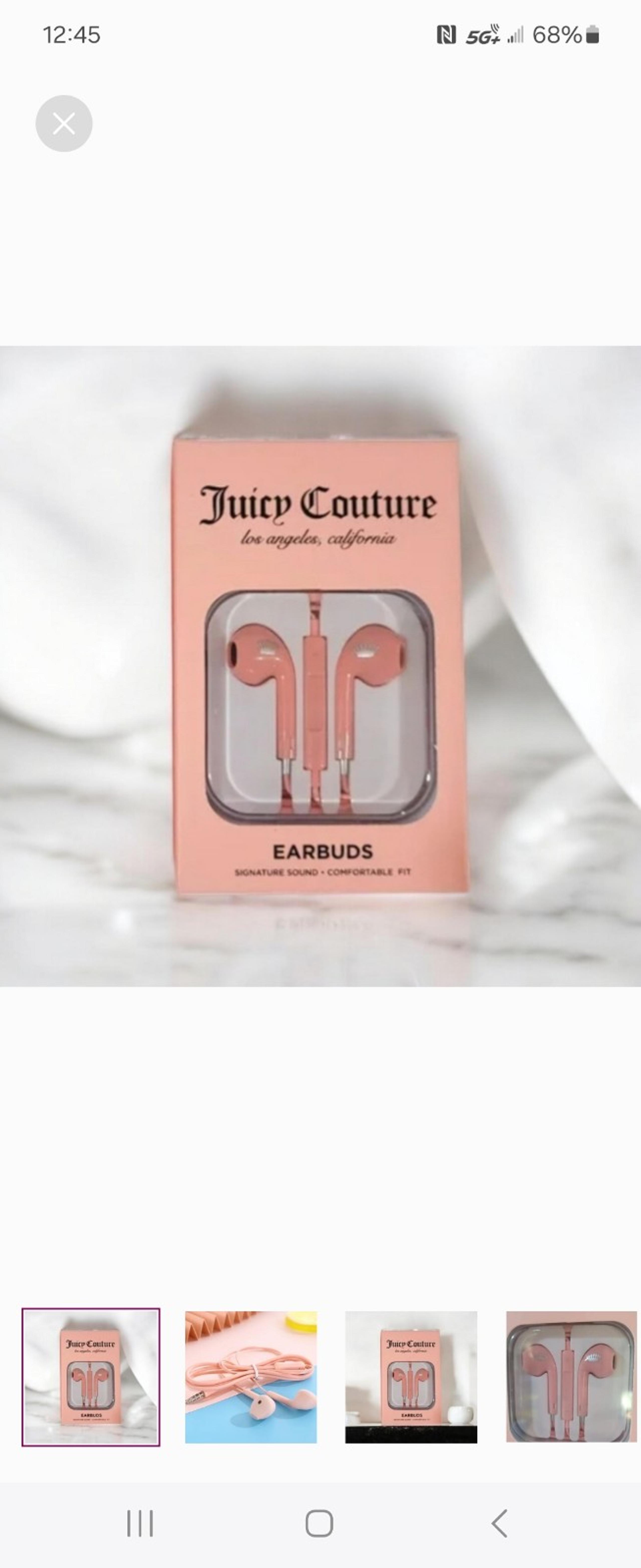 JUICY COUTURE EARBUDS