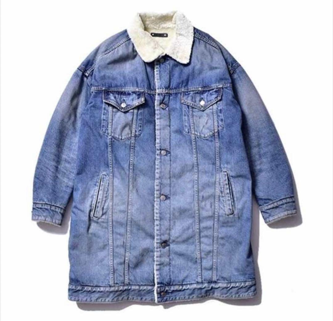 MINEDENIM Big Boa Denim Coat MINEDENIM Big Boa Denim Coat