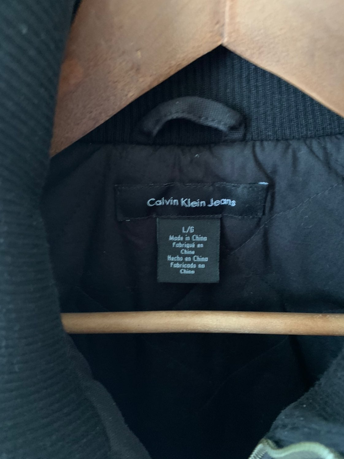 Mens Calvin Klein jacket.