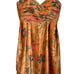 Anthropologie James Coviello Botanical Floral Fit N' Flare Dress Watercolor
