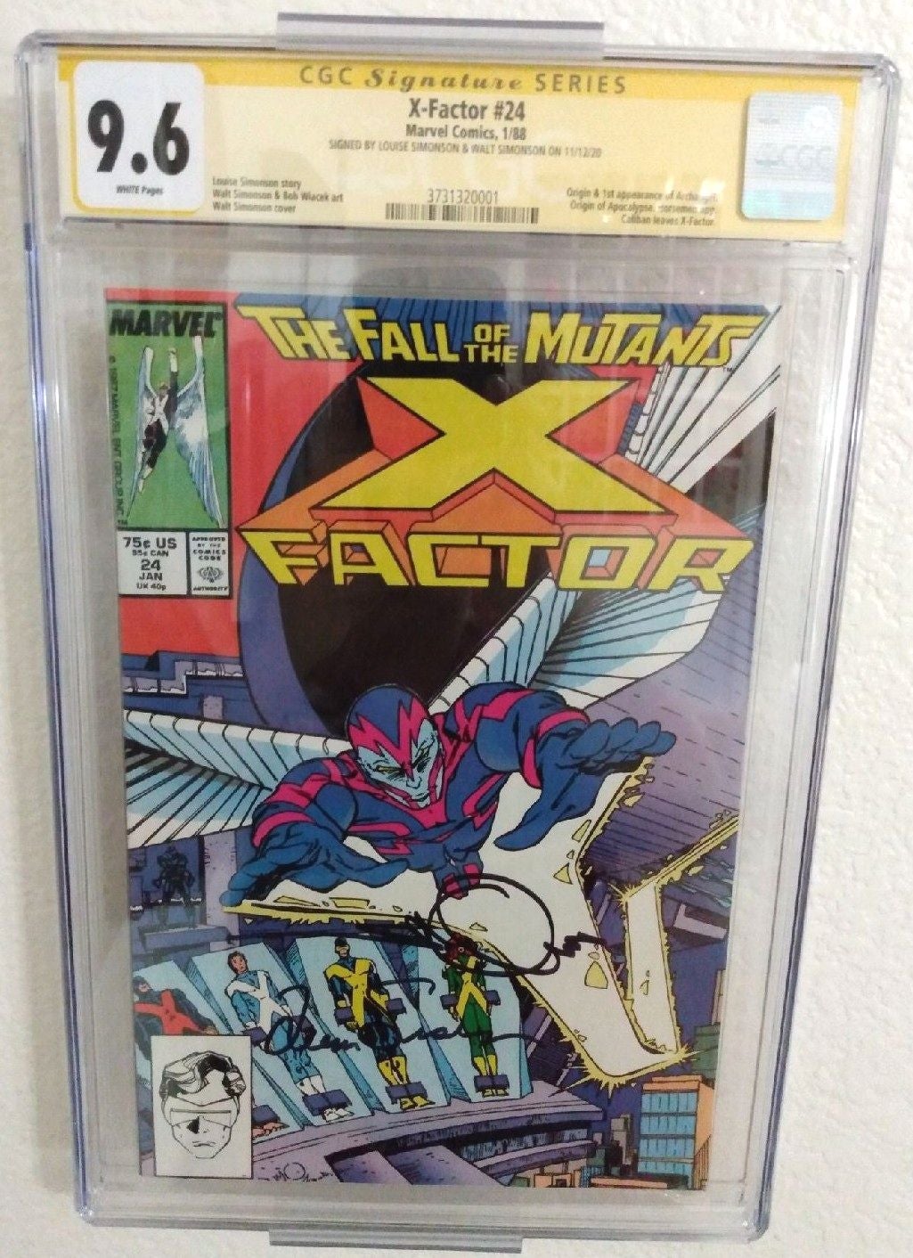 X-FACTOR 24 CGC9.6/1st archangel/Signed!