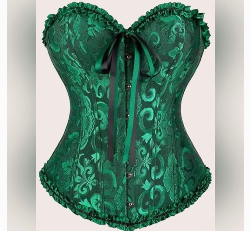 Palace Style Corset With Boning To Shape Waist And Push Up Bust