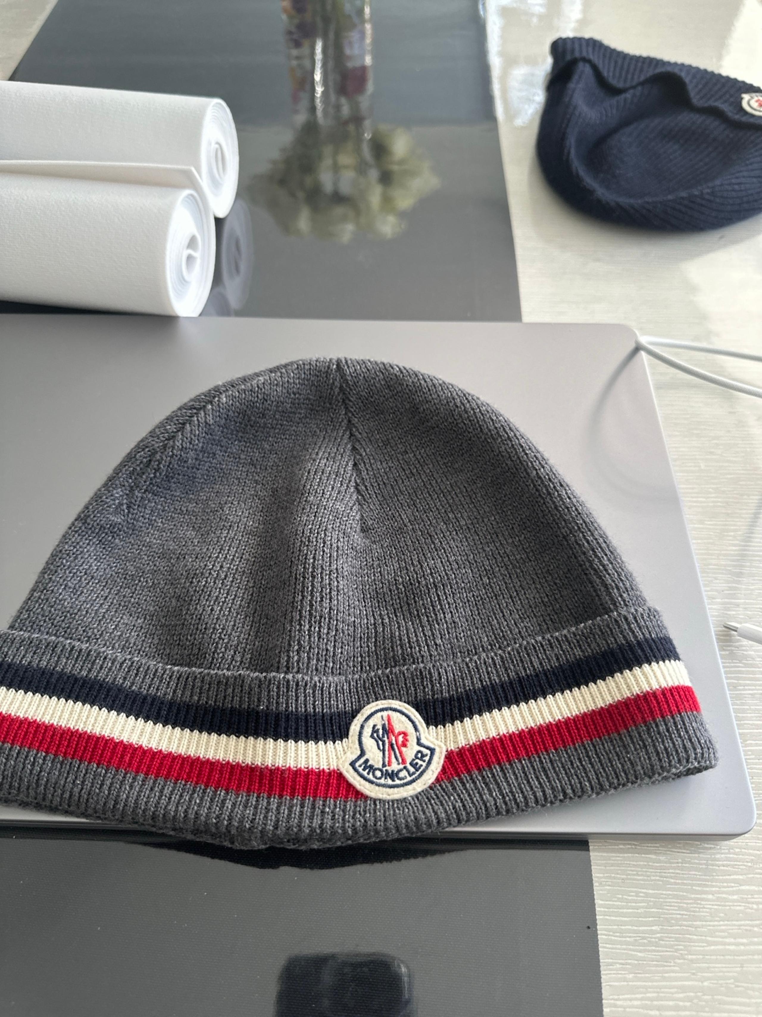 Moncler beanie hats for men