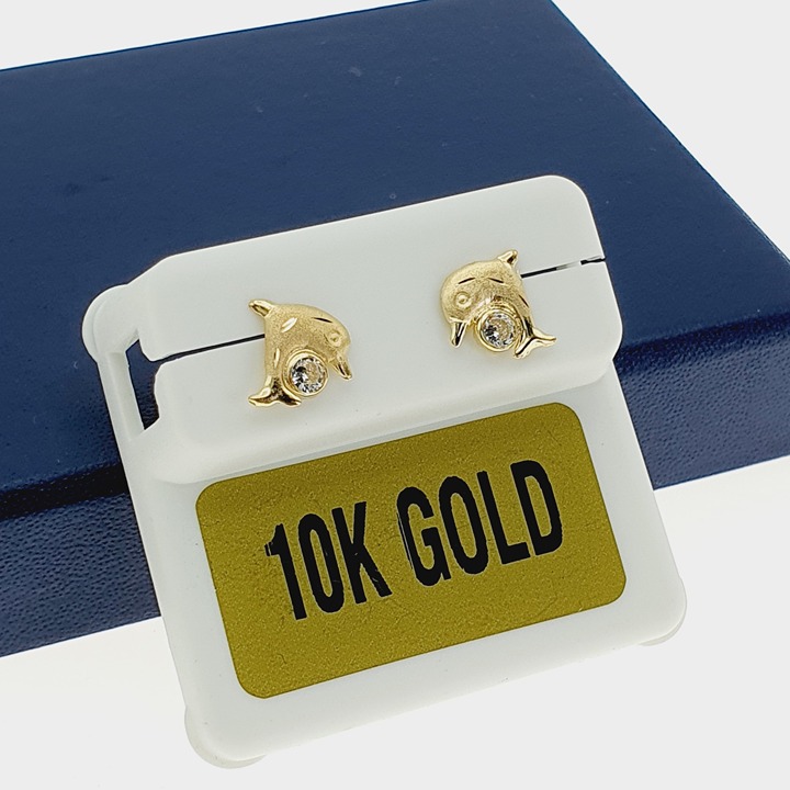 10K Gold Earrings for Women/Girl, Best Gift for Women/Girl, US110K1047