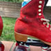 Red Moxi Lolly Roller Skates M4/W6