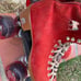 Red Moxi Lolly Roller Skates M4/W6