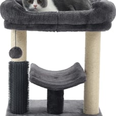 Hoopet cat Tree Tower,cat Scratching Post for Indoor Cats,Featuring with Super C
