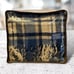 Vintage Pendleton Robe In A Bag Wool Stadium Blanket Plaid Blue With Seat Pad