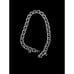 VTG Elco Charm Bracelet Double Loop Link Chain 925 Sterling Silver Jewelry 7.5