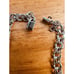 VTG Elco Charm Bracelet Double Loop Link Chain 925 Sterling Silver Jewelry 7.5