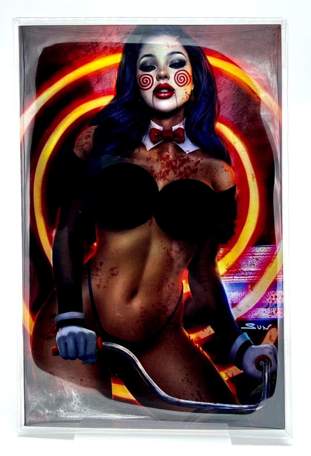 PUMPKIN #2 JIGSAW SAW COSPLAY SUN KHAMUNAKI VIRGIN HOLOFOIL LIMITED EDITION 3O