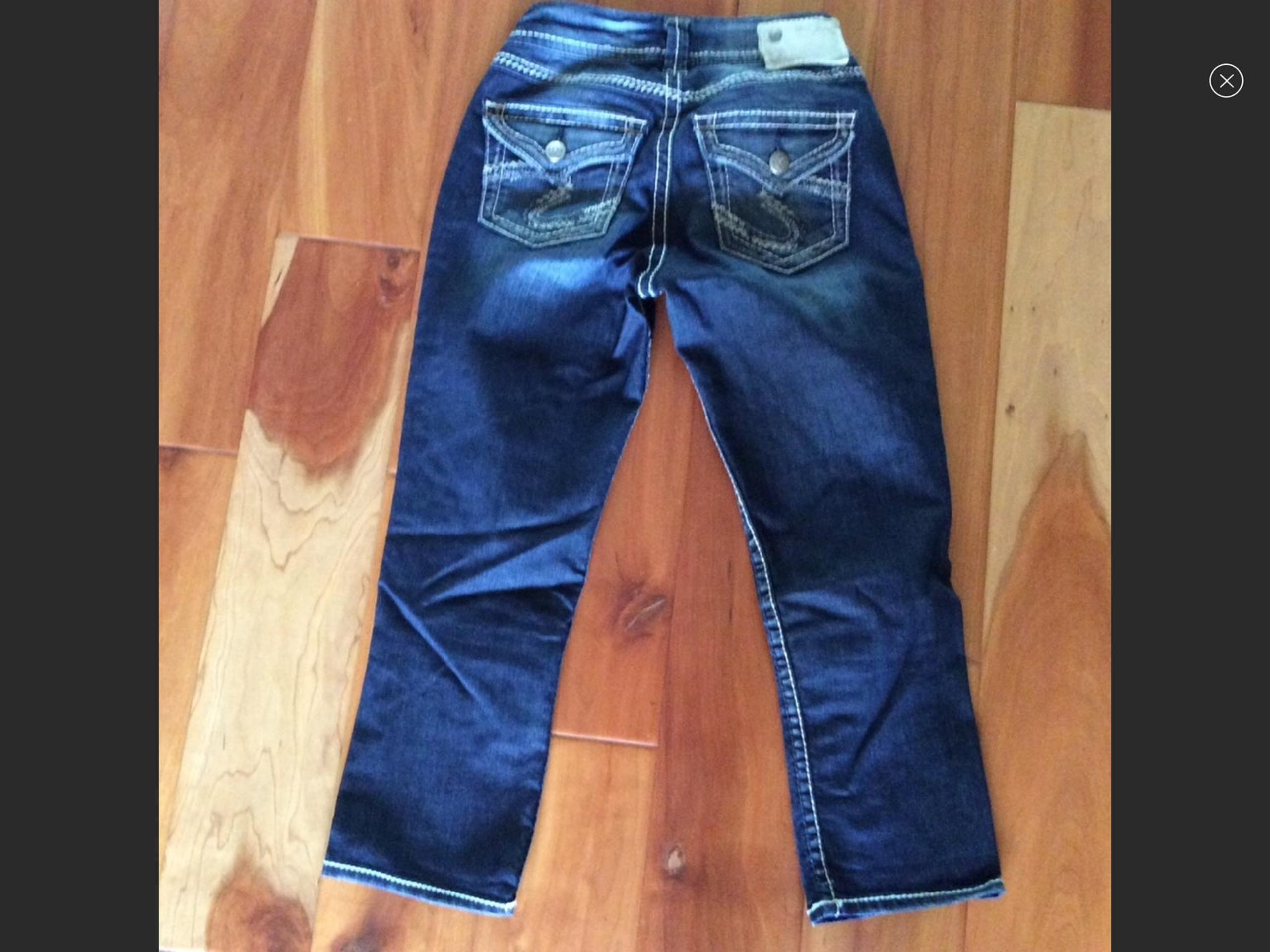 Silver Jeans Suki jean capri size 2